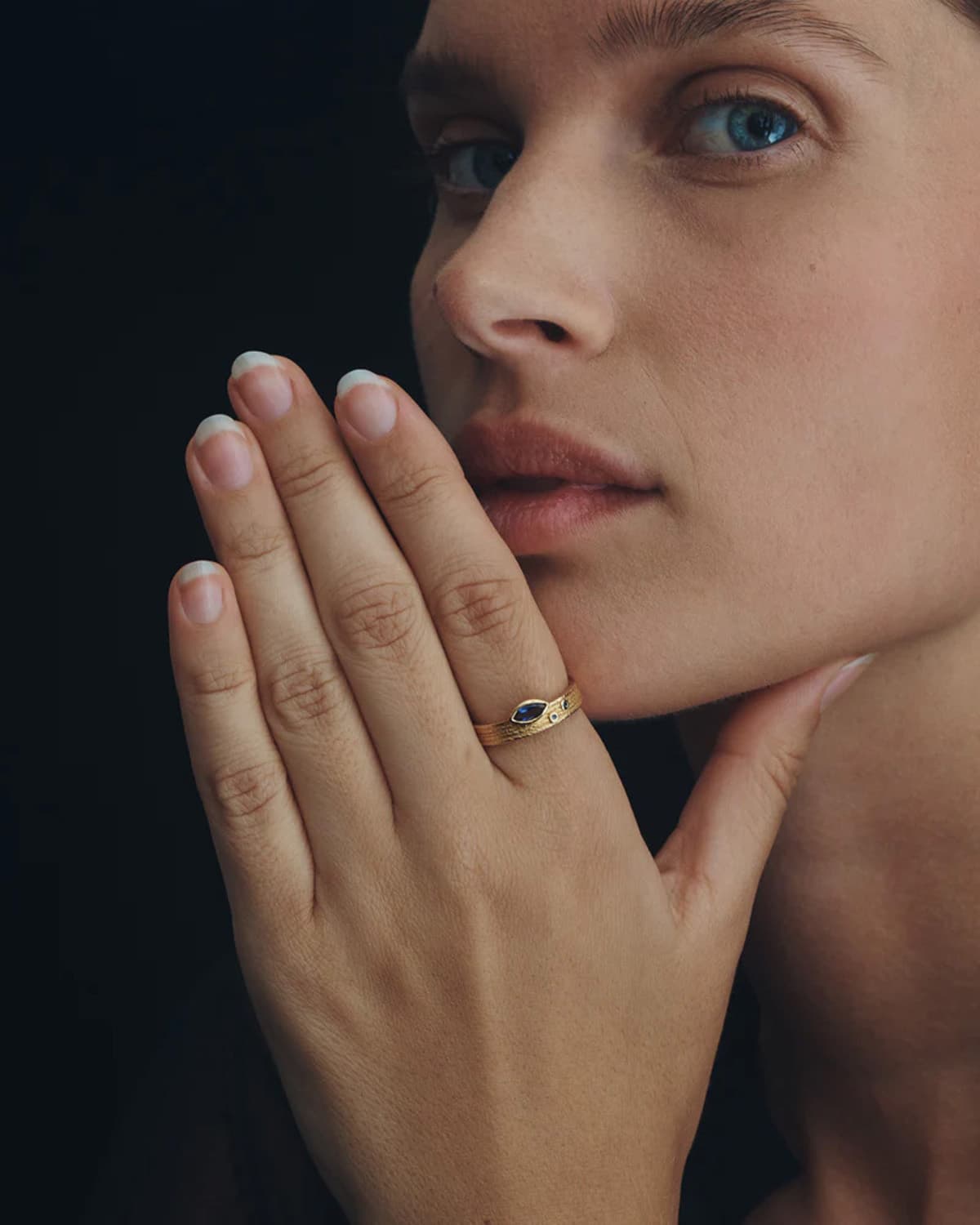 Stardust Studs Pearl Gold Vermeil 2